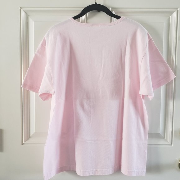 COTTON Soft Hawaii Embroidered Crew Neck Short Sleeves T Shirt SZ L - Picture 3 of 11